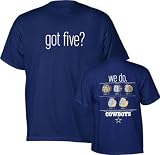 Dallas Cowboys Got Five Adult T-Shirt Dallas Cowboys Got Five Adult T-Shirt