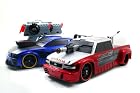Jada Battle Machines Laser Tag RC Mustang Vs Camero Vehicle Set (Pack of 2)