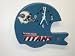 TENNESSEE TITANS HELMET WALL CLOCK