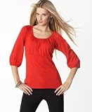 Style&co. Petite Scoop-Neck Empire-Waist Top