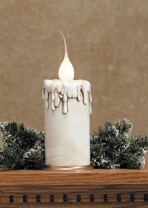 Pillar Style Electric Candle Silicone Bulb
