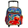 Sesame Street Backpack - : Kids Size Elmo Roller Backpack