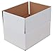 Shipping Carton, White, Inside Width 12", Inside Length 15", Inside Depth 10", 65 lb, 1 EA