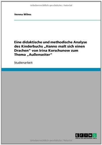 Eine didaktische und methodische Analyse des Kinderbuchs 