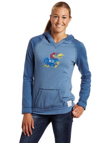 NCAA Women's Blue Kansas Jayhawks 2-Tone Hoodie