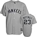 Don Mattingly New York Yankees Grey Cooperstown Replica Jersey
