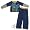 Batman Navy Pajamas for Boys with Thermal Sleeves