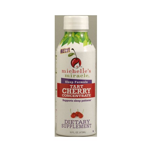 Michelle's Miracle Sleep Formula Tart Cherry Concentrate 16 fl oz (473 ml) Liquid Michelle's Miracle Sleep Formula Tart Cherry Concentrate 16 fl oz (473 ml) Liquid