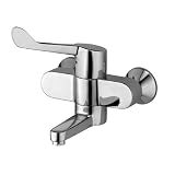 Kludi Medi Care 349220524 Waschtisch-Wand-Einhandmischer kurzer Auslauf chrom