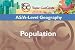AS/A-level Geography: Population (Topic Cue Cards)