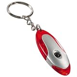 Kitchen & Housewares : Oval Red LED Keyring Light