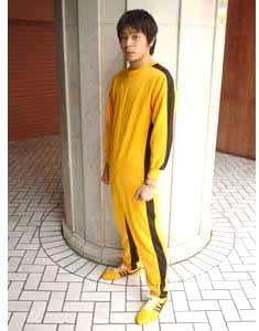 Bruce Lee Game of Death Yellow Jumpsuit Size : XL