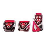 RAZO RP104RE JDM Red GT Manual Pedal Covers by Razo