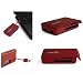 Electronics : moshi Cardette Media Card Reader, Red
