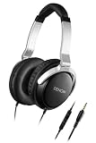 Denon AH-D510R Mobile Elite Over-Ear Headphones with 3 Button Remote and Mic (Black)