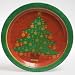 9" Christmas Tree Plates