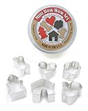  : Bow Wow Mini Metal Cookie Cutter Set With Recipes 6 Cutters