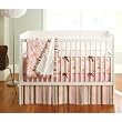 JJ Cole 4 Piece Crib Bedding Set in Pink Craze