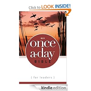 Amazon.com: NIV Once-A-Day Bible for Leade