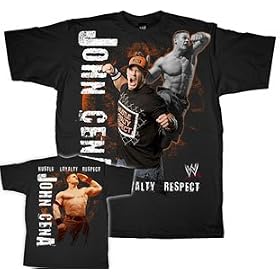 WWE John Cena Way of Life Black T-shirt