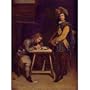 Gerard ter Borch d. J. (The letter-writing officer) Art Poster Print - 13x19