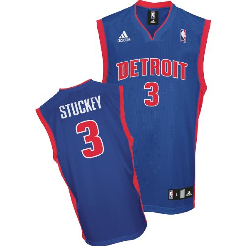 Adidas Detroit Pistons Rodney Stuckey Replica Youth (Sizes 8-20) Road Jersey Medium