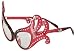Dame Edna Red and Black Officially Licensed Rhinestone Glasses [Toy] [Toy]