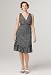 Avenue Plus Size Crossover Dot Print Dress
