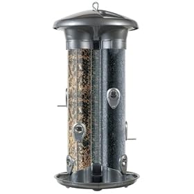 Opus, 5503P, Titanium Series Triple Tube Bird Feeder by Birds