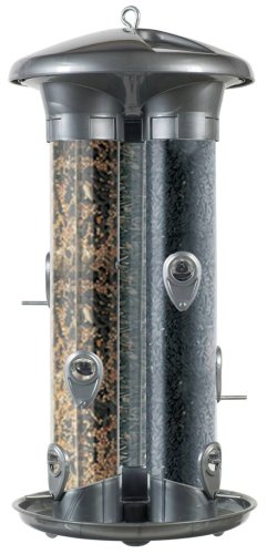 Childrens Toyshop  Outdoor Living : Opus, 5503P, Titanium Series Triple Tube Bird Feeder