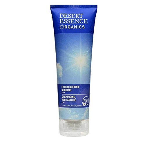 Desert Essence Organic Pure Shampoo Fragrance Free -- 8 fl oz