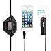 Pyle FM Radio Transmitter Adapter - Plays MP3 Music with USB Port, 3.5 mm Aux in Media File Support, Car Charger for Smartphone Android and iPhone, Digital LCD Power Display - PLMP2A