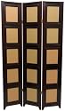 63" Double Sided Photo Display Folding Screen Room Divider w/ 5" x 7" Picture Frames