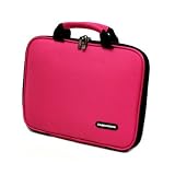 416ptW2SegL. SL160  Samsung NC10 Pink   Samsung NC10 14GBK 10.2 Inch Netbook CaseCrown Premium Double Memory Foam Laptop Case (Nylon Hot Pink)