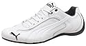 Puma Mens Pace Cat II Trainers White/Black