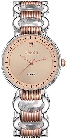 Weiqin Female Hardlex Round Dial Life Water-Resistant Analog Quartz Mvmt Wristwatches