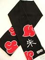 Naruto Akatsuki Itachi Fleece Winter Scarf + Pin