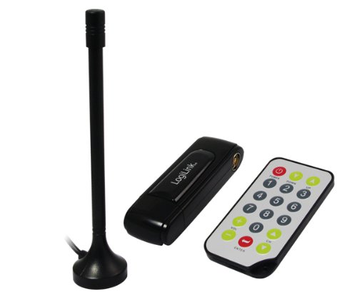 DVB-T USB 2.0 Receiver für digital TV und Radio - Terrestrischer Receiver für Fernsehen und Radio - Real Time Digital Video Recording (DVR) - Software zur Verwaltung und Installation der Sender - St