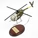 OH-6 Cayuse Wood Model Helicopter