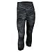 adidas Performance Women's Performer Mid Rise 3/4 Tights, Black Heather, Small
