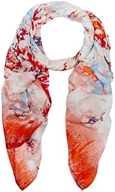 Monsoon Womens Lola Rose Water Marble Scarf Size 00 Multi