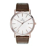 Bulova Mens Strap Calendar Strap Watch #98H51 by Bulova