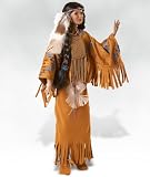 American Indian Doll, Raven Princess, 19 inch Porcelain (Artist: Donna Rubert)