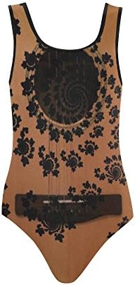 Find Arts Customized Guitar Fractal Vest One Piece Swimsuit Bathing Suit Beachwear