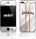 Skinit Miami Marlins Home Jersey Vinyl Skin for Apple iPhone 4 / 4S