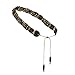 3 Strand Beaded Hat Band - Dirty Wood OSFM