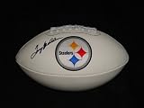 TERRY BRADSHAW SIGNED AUTOGRAPHED PITTSBURGH STEELERS LOGO FOOTBALL W/ HOLOGRAM + COA