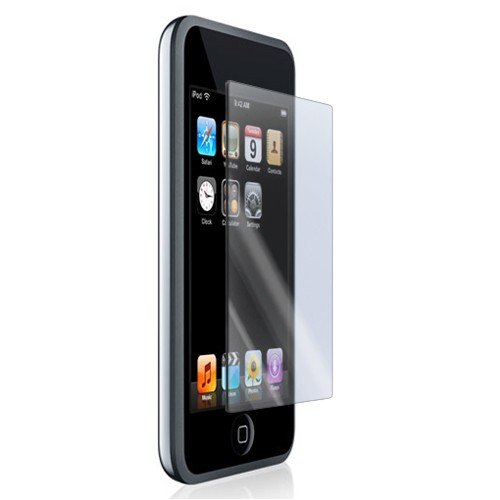 iKross Premium Reusable LCD Screen Protector with Lint Cleaning Cloth for iPod touch (Clear)