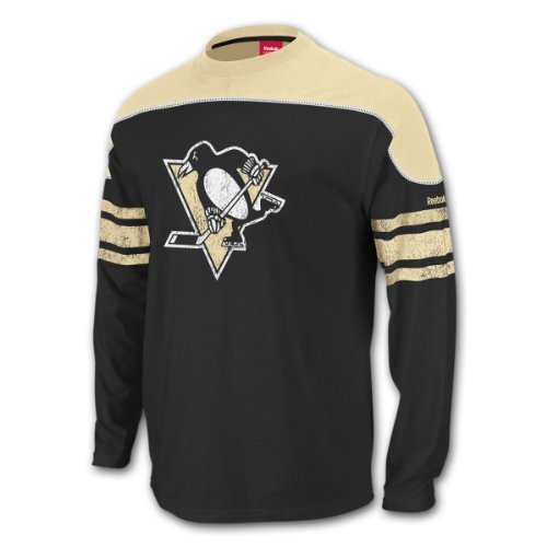 Pittsburgh Penguins Shootout Long Sleeve T-Shirt Size M