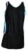 It Figures Black Skirtini Tankini Womens 22W